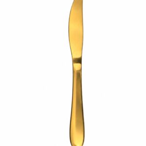 Gold dinner knife