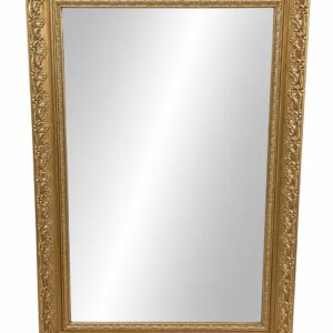 Gold embossed mirror