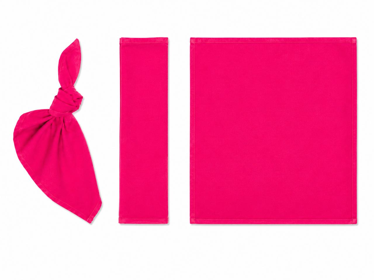 Hot pink napkin