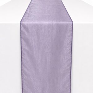 Lavender organza runner