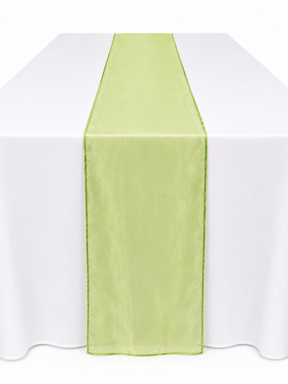 Lime organza fabric