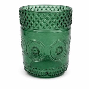 Poetry glass emerald