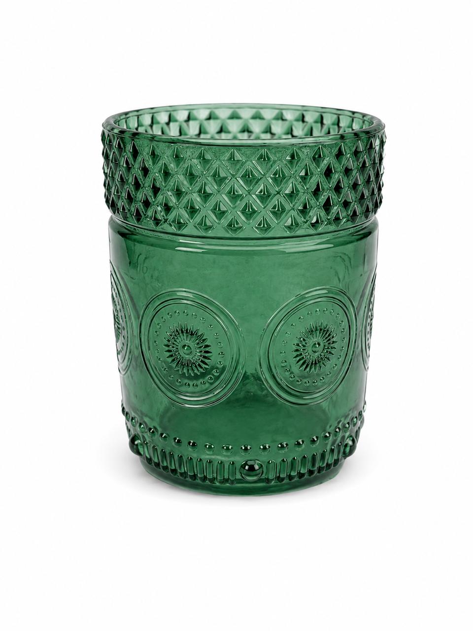 Poetry glass emerald