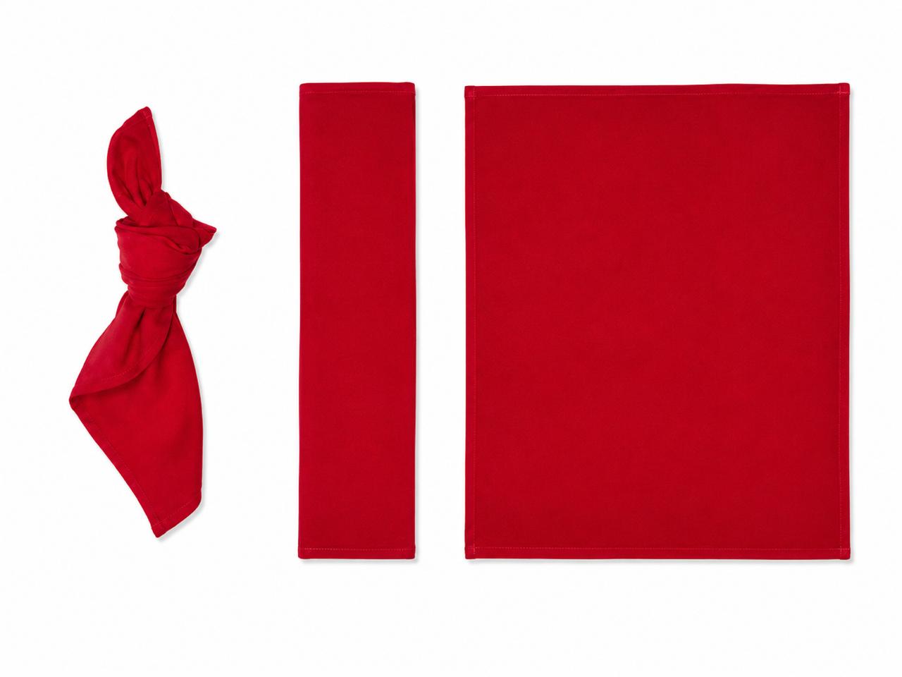 Red napkin