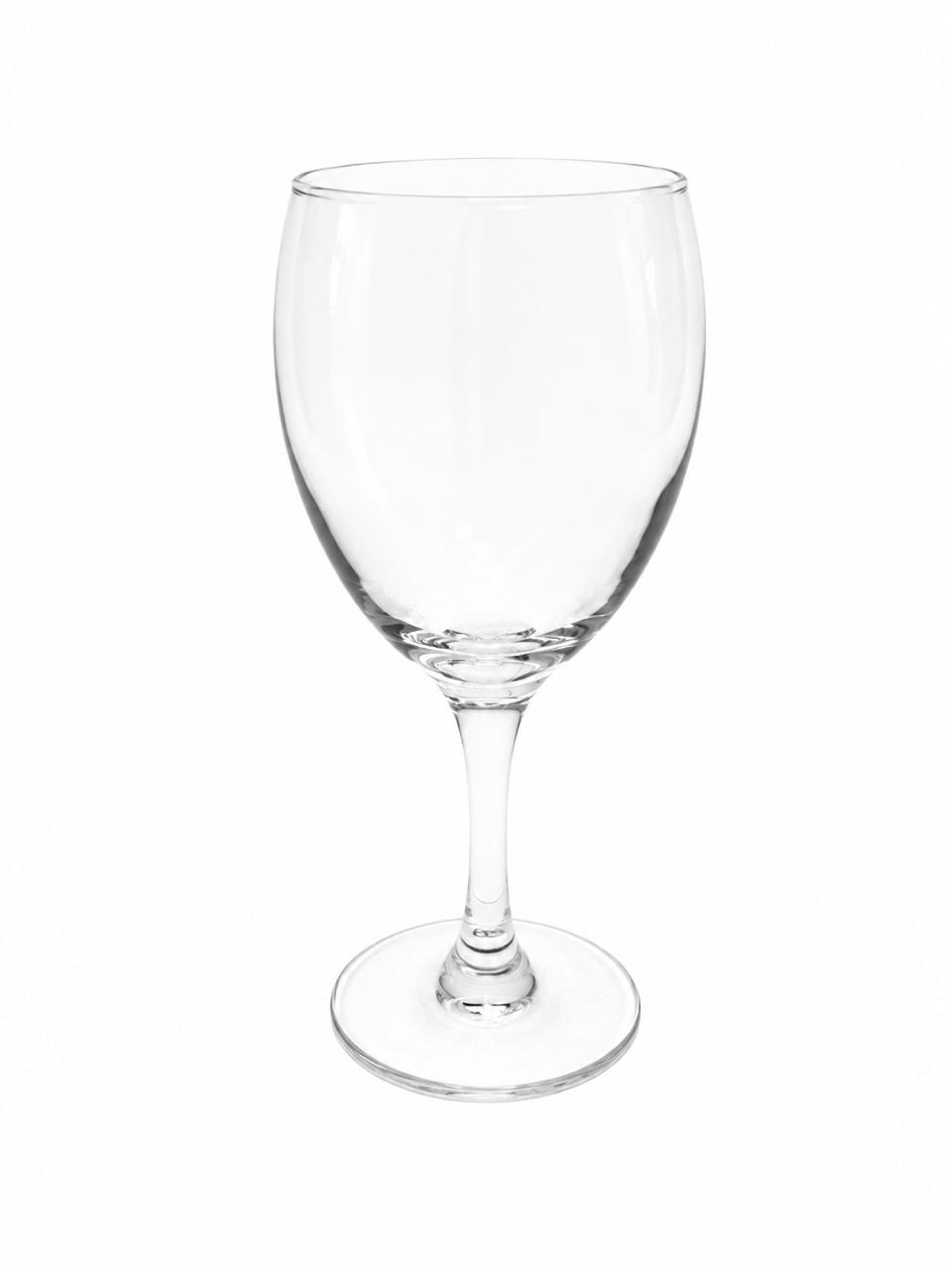 Red wine glass