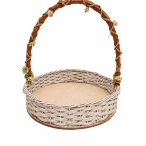 Rose confetti basket