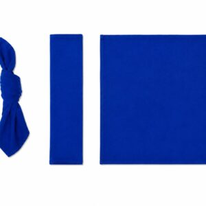 Royal blue napkin