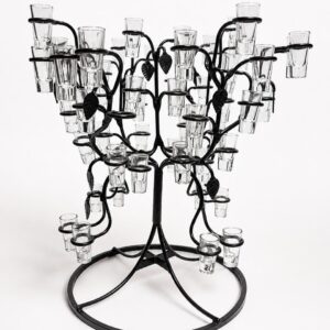 Sherry tree with glasses