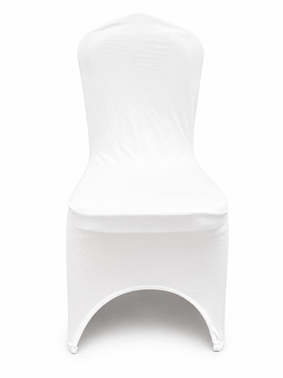 White conference chair cover