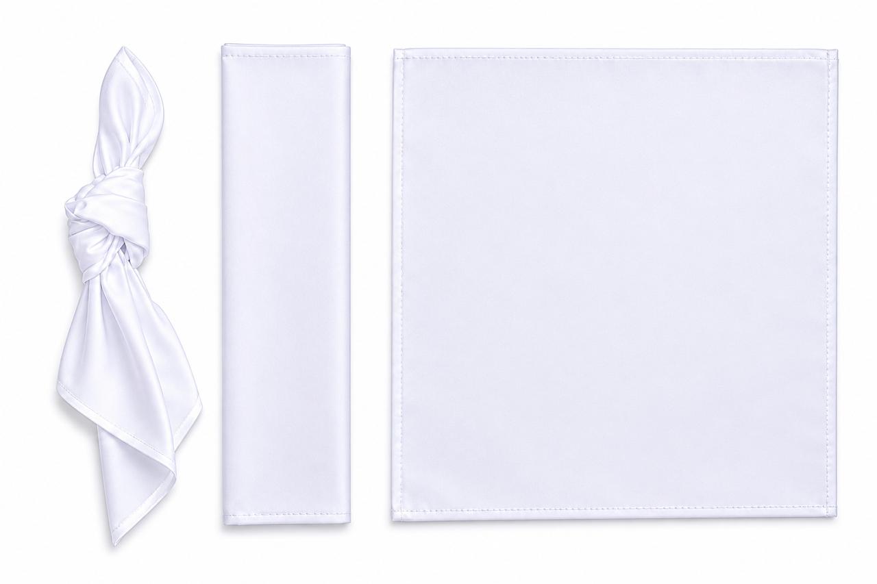 White napkin