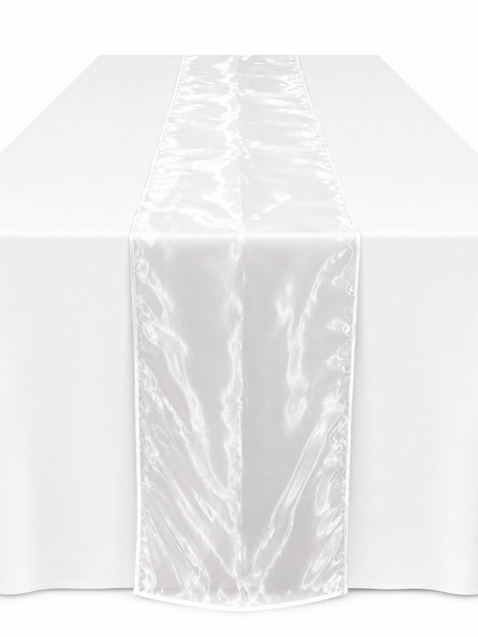 White organza runner