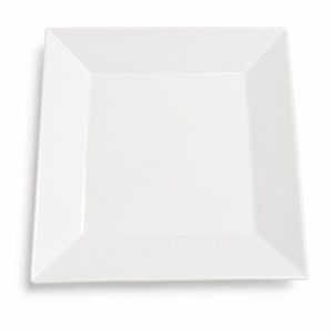 White platter plate L