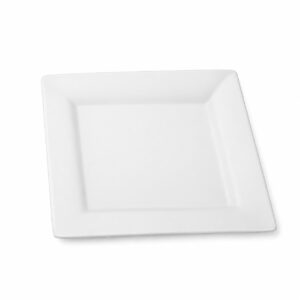 White platter plate M