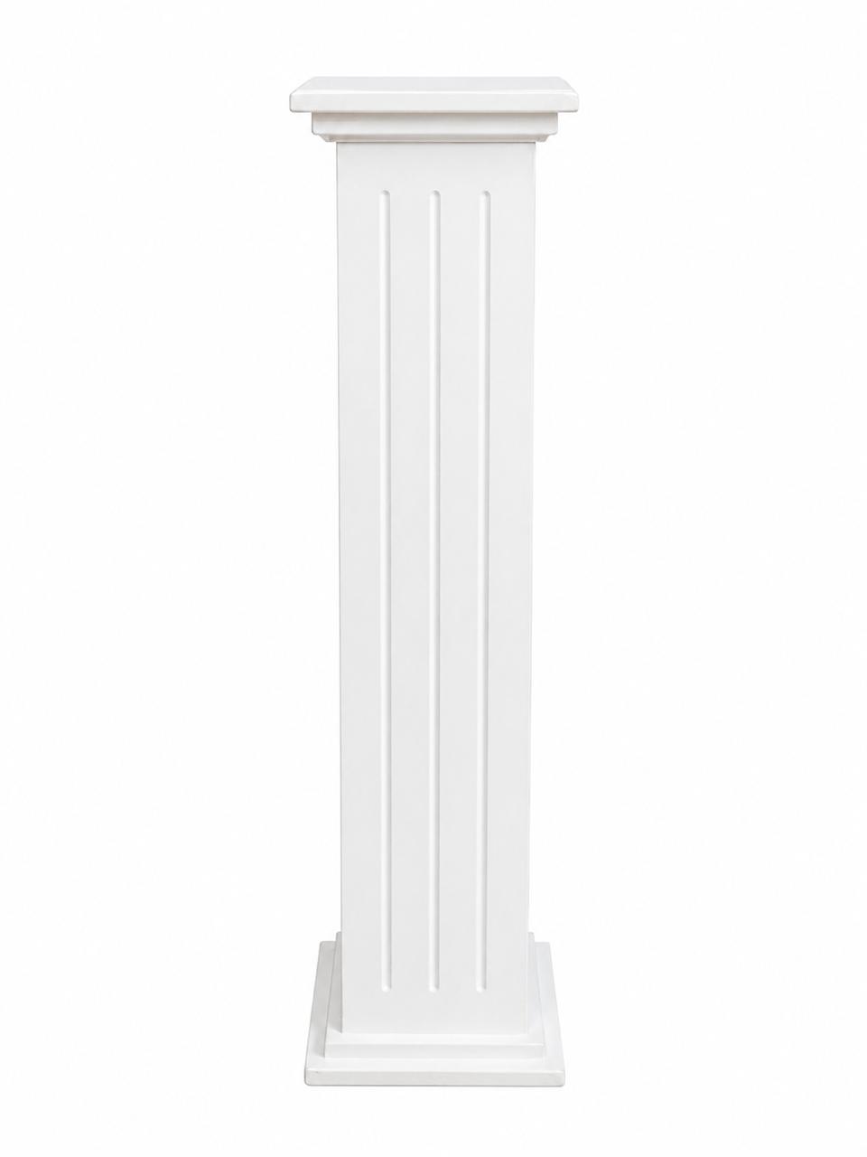 White plinth 1.25m