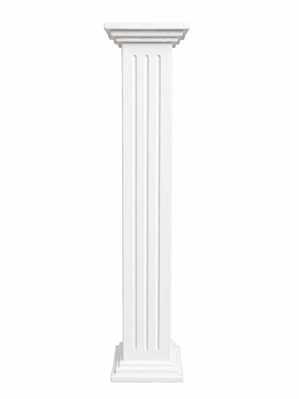 White plinth 1.7m