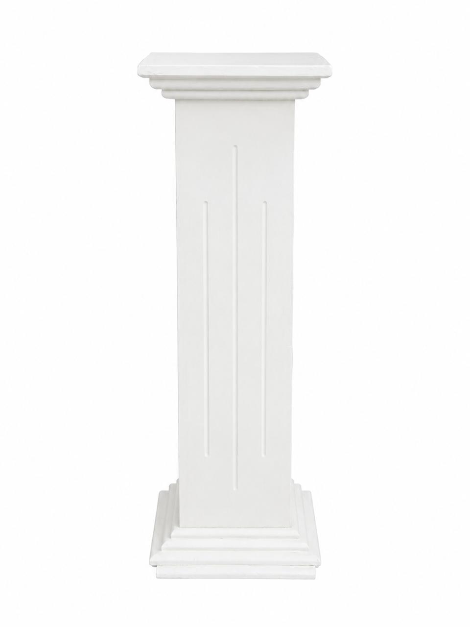 White plinth 1m
