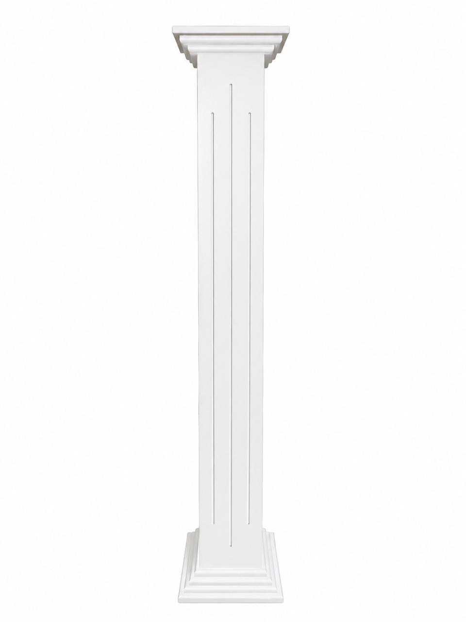 White plinth 2m