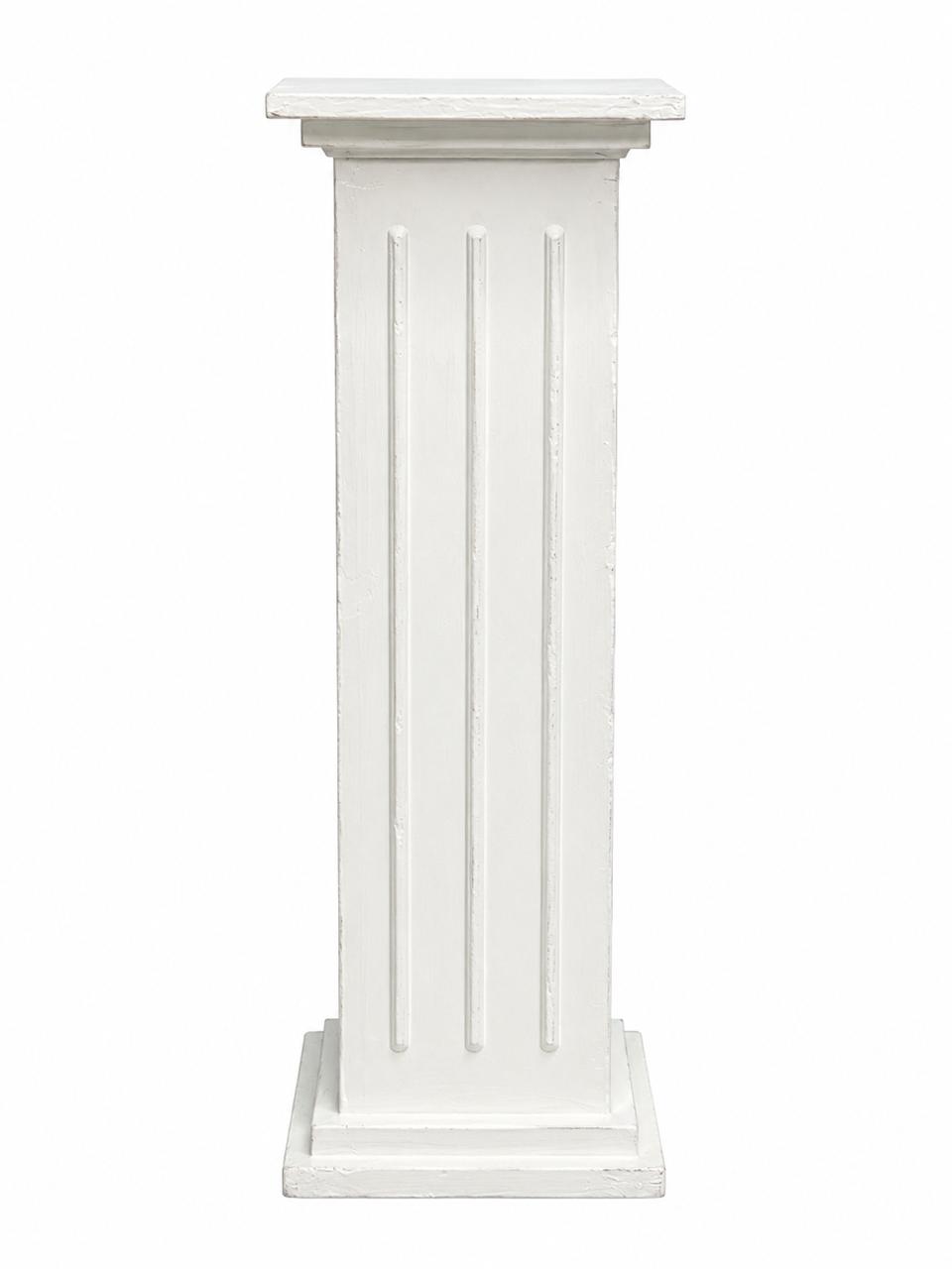 White plinth 80cm
