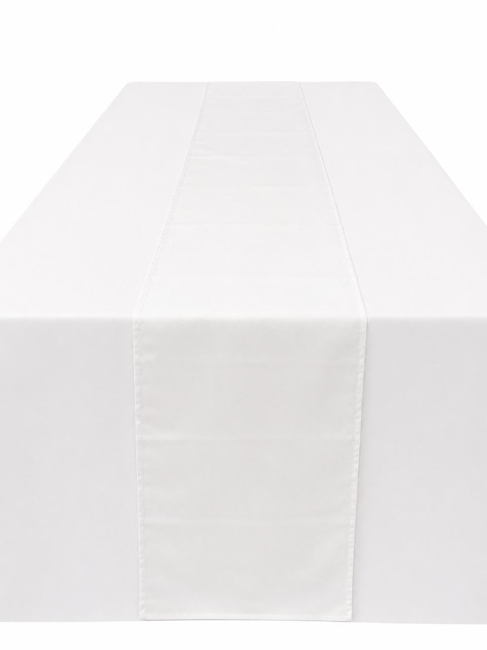 White voile runner