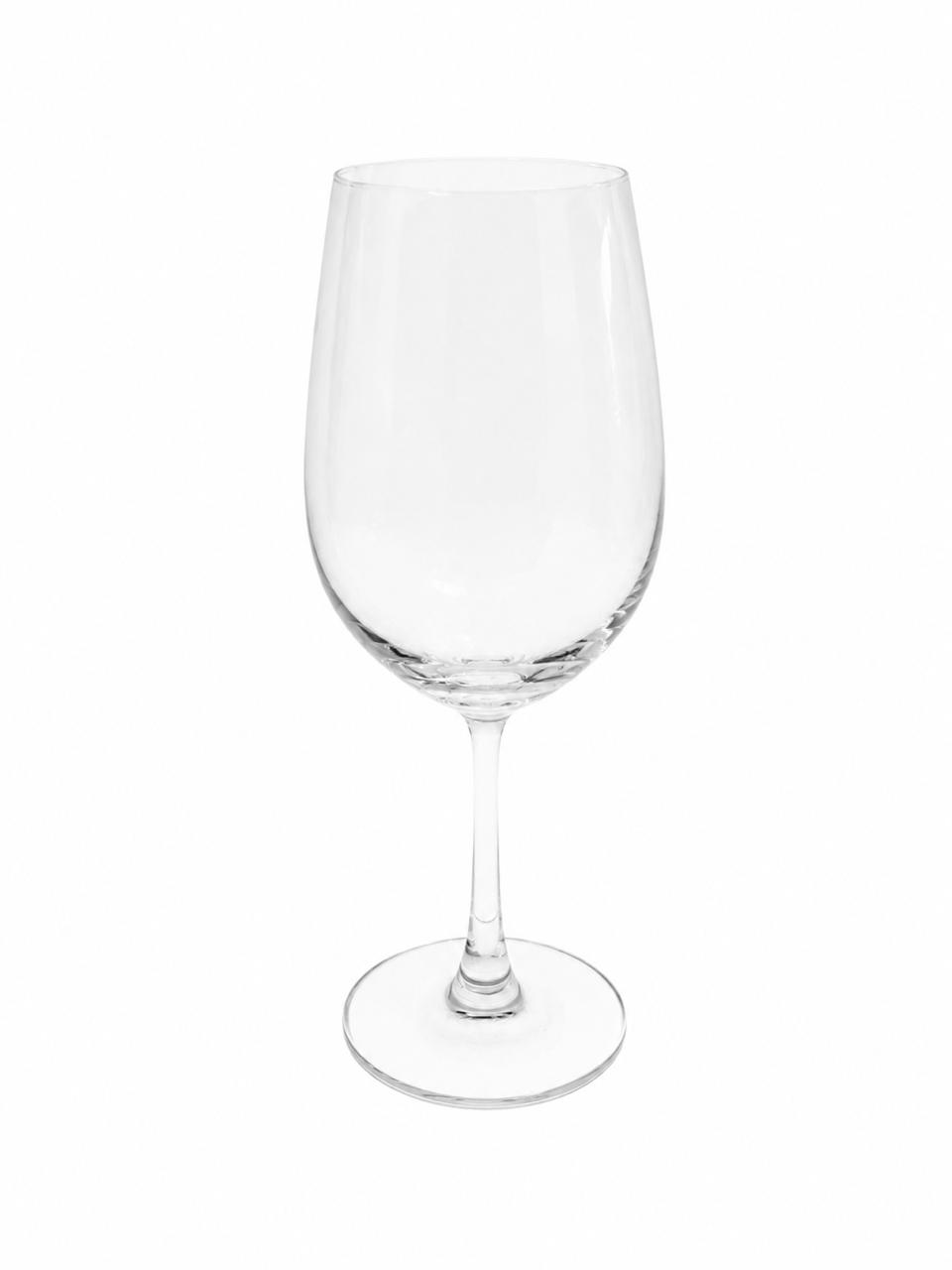 Wine glass thin stem
