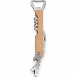 Wooden bottle opener