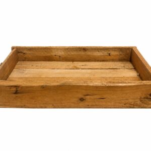 Wooden crate flat