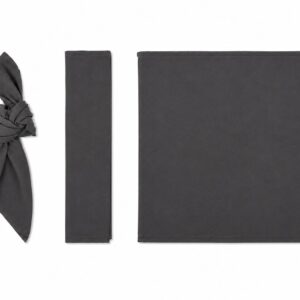 Charcoal napkin