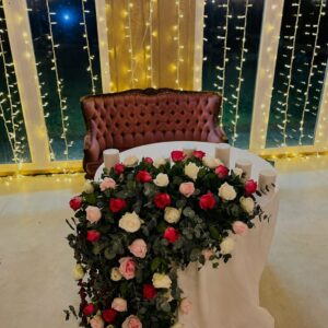 Electric fairy light curtain