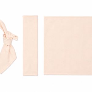 Peach napkin