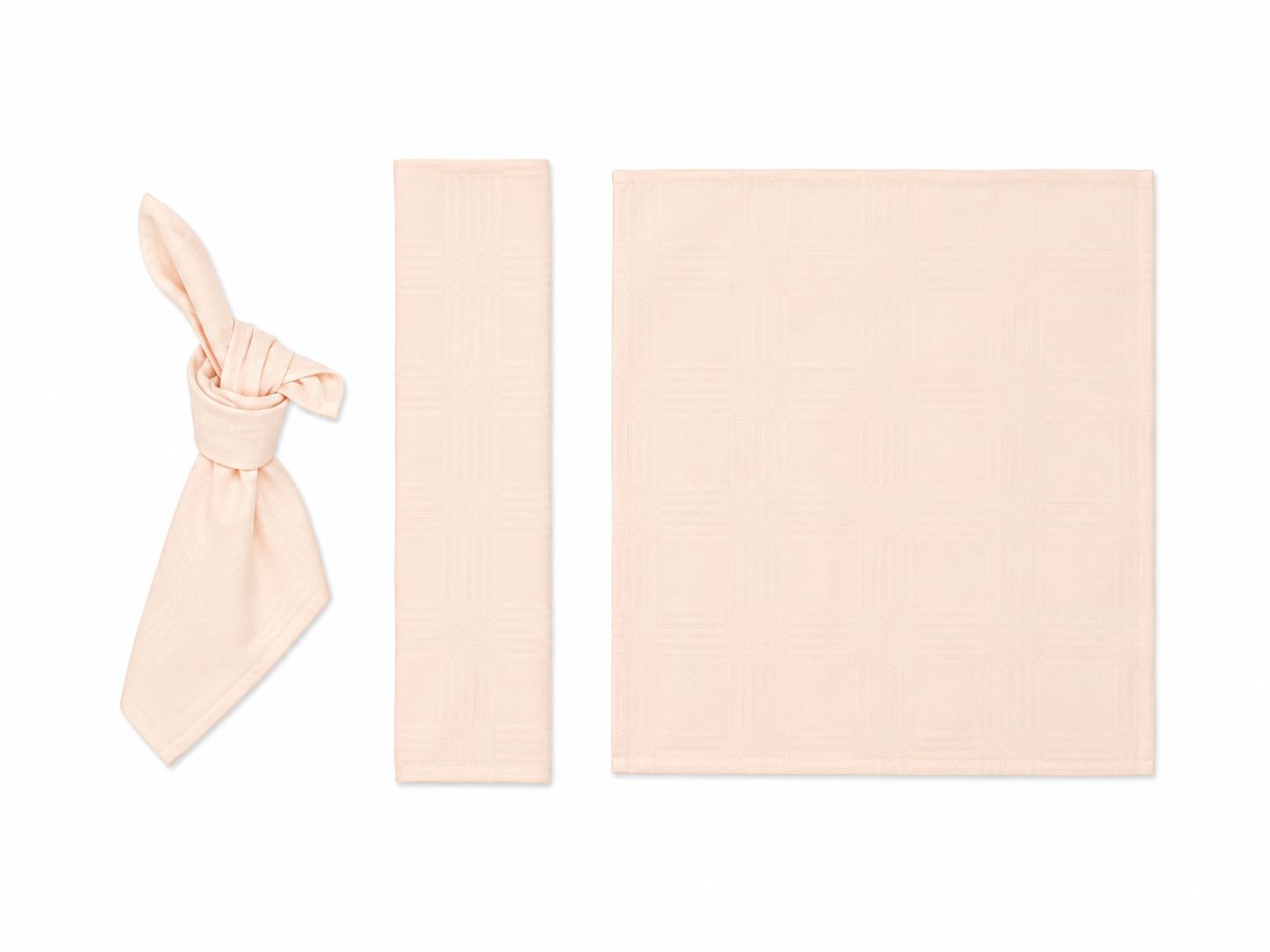 Peach napkin