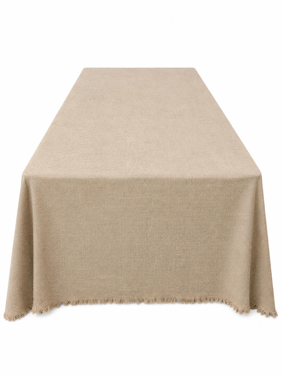 Hessian tablecloth Full Length
